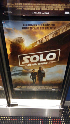 Star Wars Solo Filmplakat