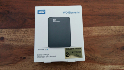 WD Elements 2TB eingepackt