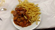 Dortmunder Herbst Pommes Currywurst