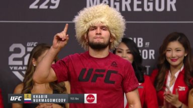 Khabib Nurmagomedov vor UFC 229