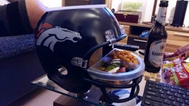 Snack Helmet Denver Broncos