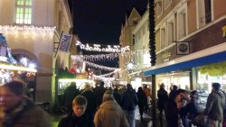 Weihnachtsmarkt Unna vom Markt aus