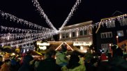 Weihnachtsmarkt Unna Markt Beleuchtung